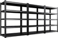 Set of 3 Garage Shelving-2050 lbs 5 Tier Storage Shelves, Adjustable Heavy Duty by Unknown