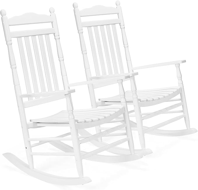 VINGLI Wooden Rocking Chair, Outdoor Chair by VINGLI