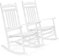 VINGLI Wooden Rocking Chair, Outdoor Chair by VINGLI