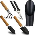 5Pcs Succulent Tools, Mini Garden Tools, Pruning Scissors as Plant Accessories by Songtaste
