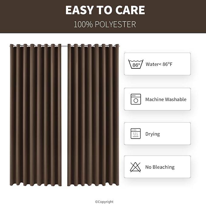 Waterproof Outdoor Curtain W105 x L108 - Image 6