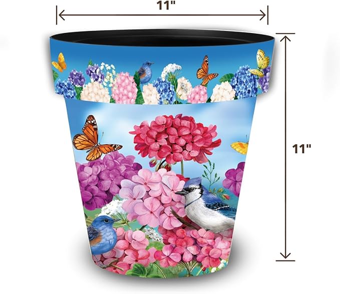 Briarwood Lane Geraniums in Bloom Medium Planter - Image 2