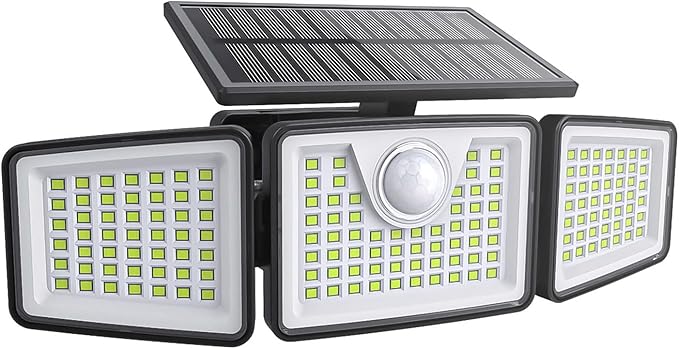 2500LM Solar Lights Outdoor by ChargebySunLightUpHome