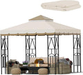 10x10 Canopy Replacement Top Double Tiered Gazebo Cover by Unknown