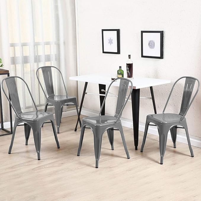 FDW Dining Chairs Set of 4 - Image 6