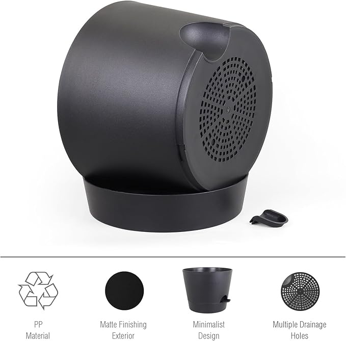 12 inch Large Self Watering Pots - Image 3