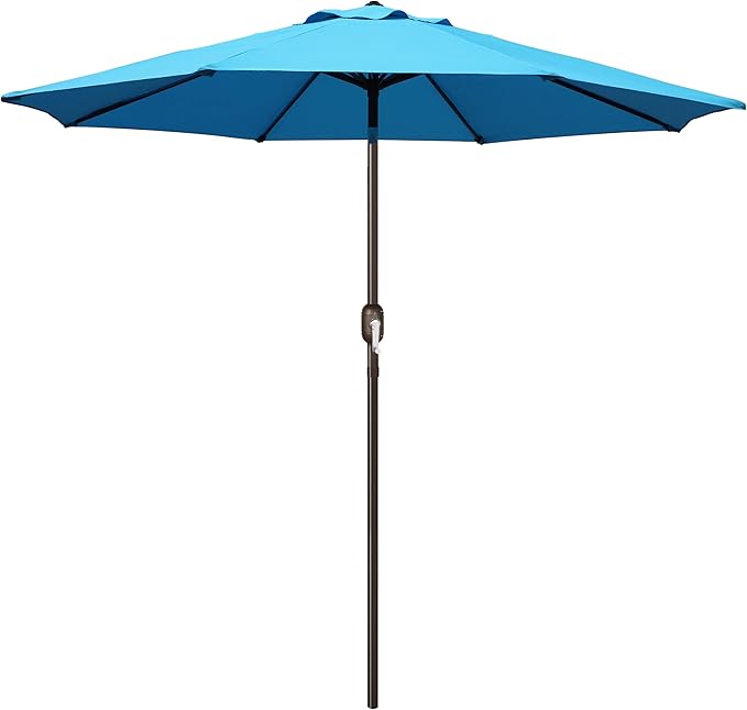 Blissun 9' Outdoor Patio Umbrella, Outdoor Table Umbrella, Yard Umbrella by Blissun