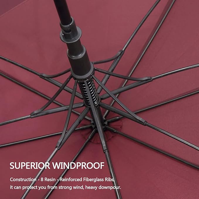 G4Free 47/54/62/68/72 Inch Automatic Open Golf Umbrella Oversize Extra Large - Image 3