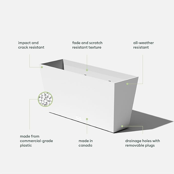 Veradek Midori Long Trough Planter - Image 4