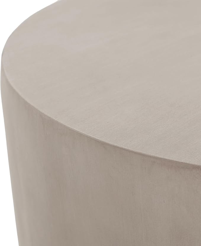 Christopher Knight Home Outdoor Round Side Table, U-Shaped Patio Garden Stool - Image 7