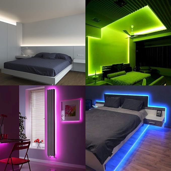 DAYBETTER Led Strip Lights 16.4ft Waterproof Color Changing Led Lights - Image 6