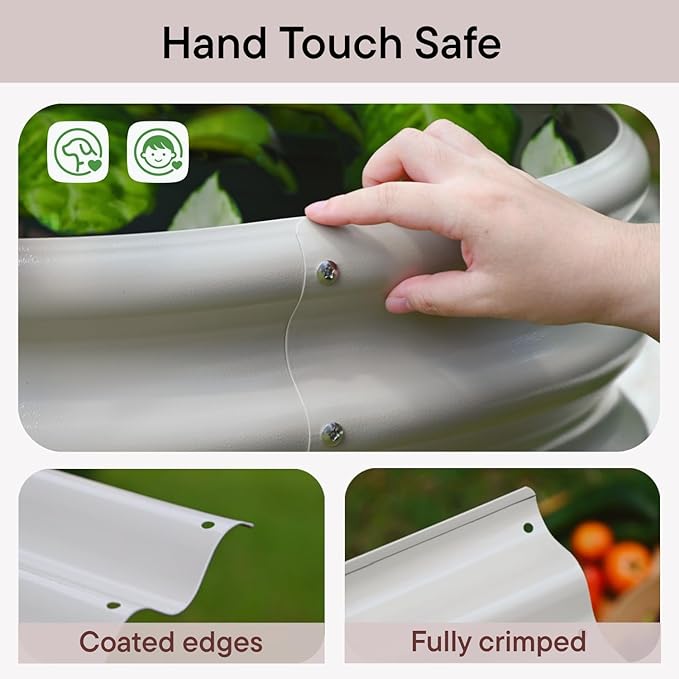 6-Pack 18” Tall Galvanized Raised Garden Beds – New Home Garden Layout - Image 6