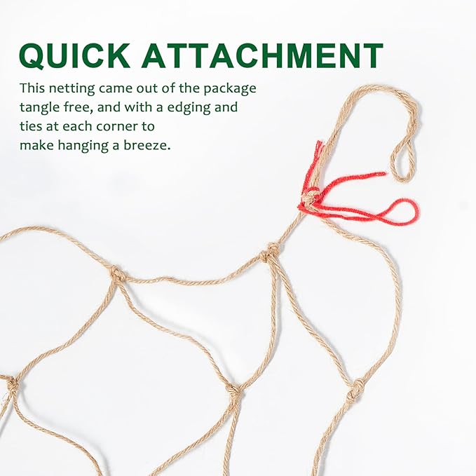 Jute Trellis Netting - Image 4