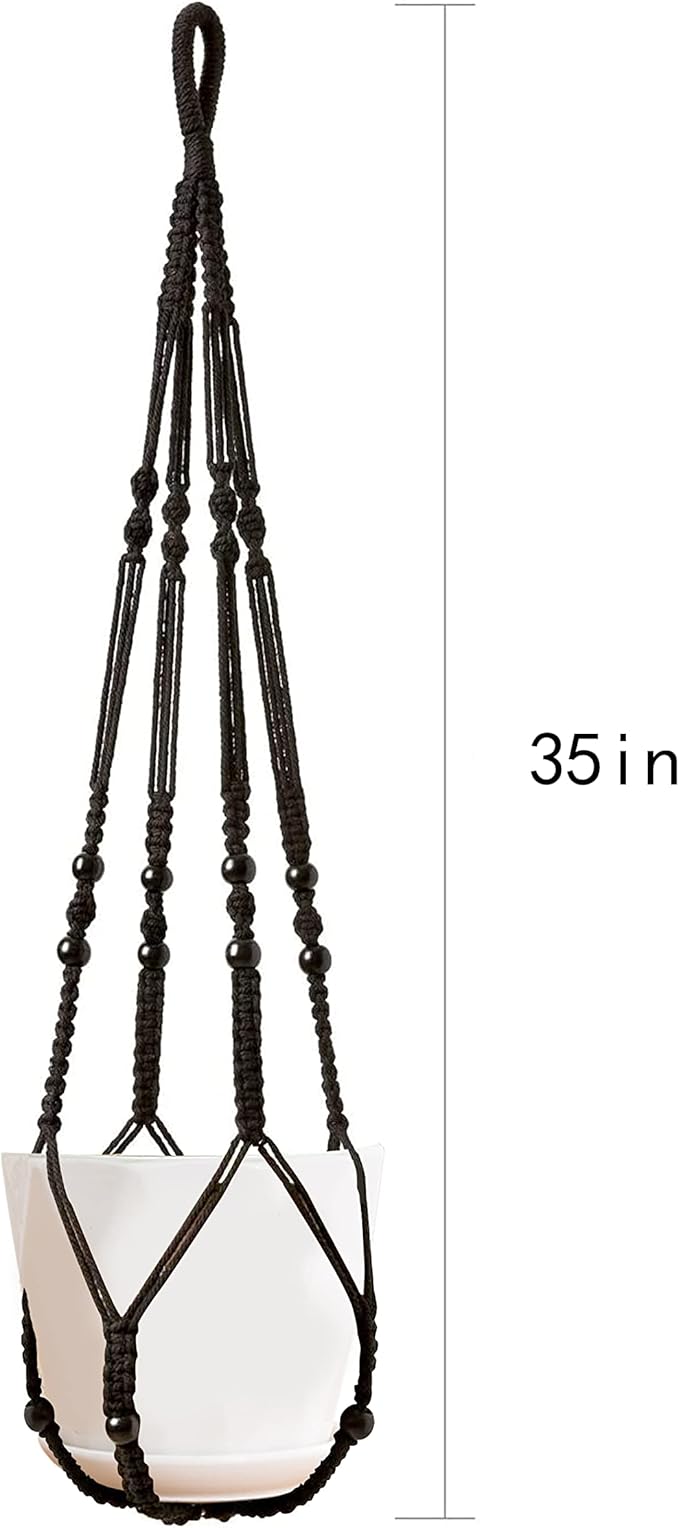 Macrame Plant Hanger Indoor Hanging - Image 5