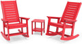 GREENVINES Outdoor Rocking Chair Set | 3-Piece | 2 Rocking Chairs by GreenVines