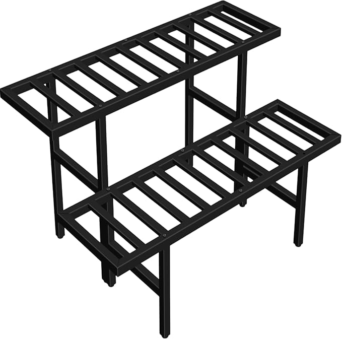 Plant Stand Indoor Outdoor, Heavy Duty Iron Pedestal Stands Metal Plant Stand by Unknown