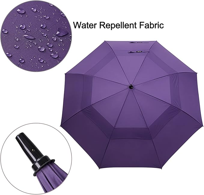 G4Free 47/54/62/68/72 Inch Automatic Open Golf Umbrella Oversize Extra Large - Image 4