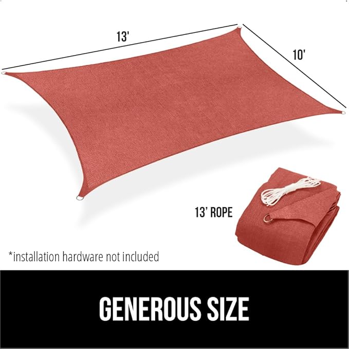 GORILLA GRIP Heavy Duty Sun Shade, UV Protection Fade Tear and Rust Resistant - Image 9