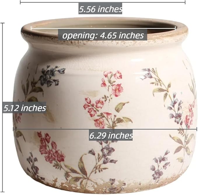 Flower Pots, Vintage Ceramic Planters - Image 8