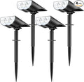 BAXIA TECHNOLOGY Solar Spot Lights Outdoor Waterproof, 3 Lighting Modes Solar by BAXIATECHNOLOGY