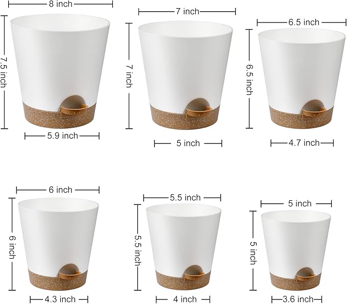 Indoor Self Watering Planters - Image 4