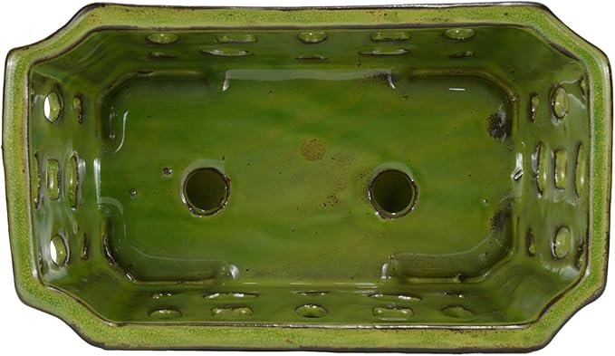 W&W Orchid Pot with Holes and Saucer - Image 5