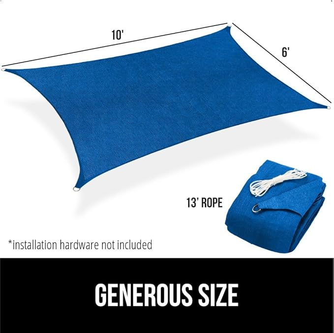 GORILLA GRIP Heavy Duty Sun Shade, UV Protection Fade Tear and Rust Resistant - Image 9