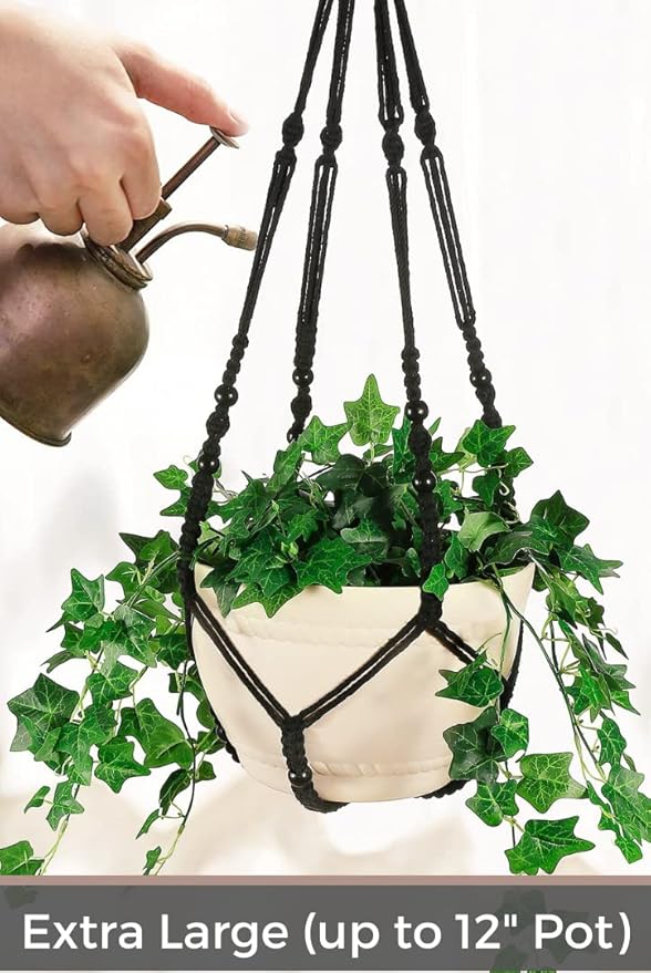 43 Inches Macrame Planter Hanger Large - Image 2