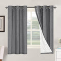H.VERSAILTEX Primitive Linen Curtains 100% Blackout Curtain Drapes Burlap by HVERSAILTEX