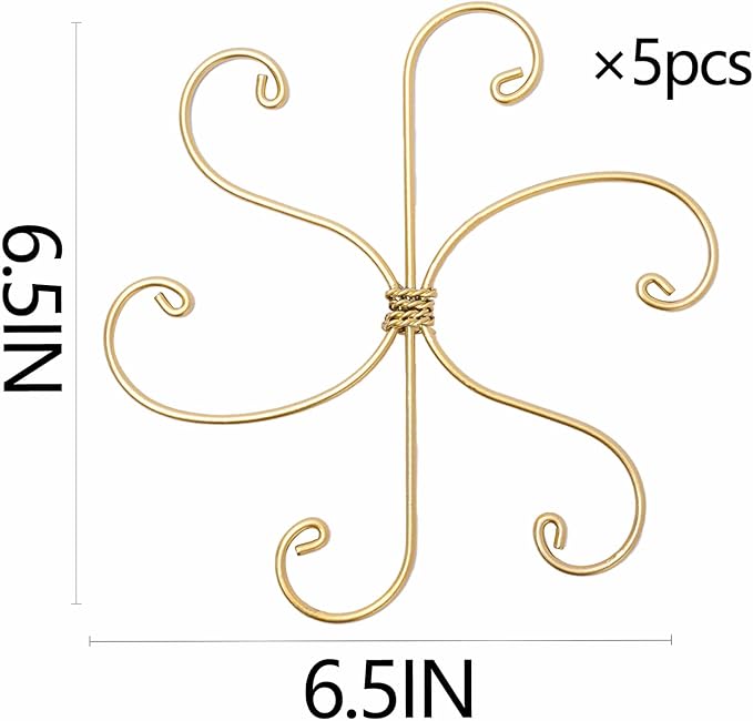 6.5IN Monstera Plant Support Hook 5PCS Durable Stem Stabilizer - Image 2