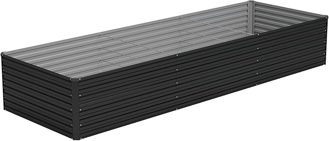 Vengarus 12x2x2FT Galvanized Raised Garden Bed Kit, Large Rectangle Elevated - Image 7