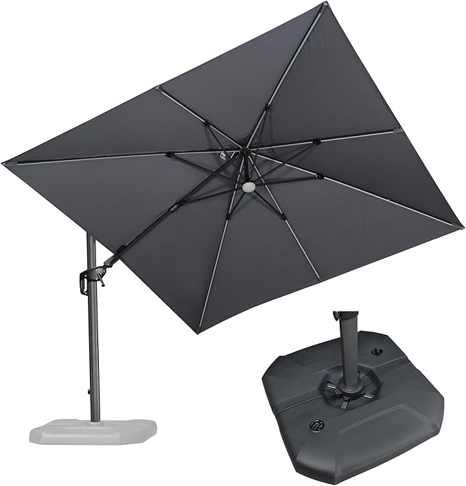 PURPLE LEAF 10 Feet Patio Umbrella by PURPLELEAF