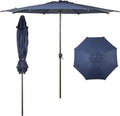 Abba Patio 9FT Lyon Outdoor Patio Umbrella Outdoor Table Umbrella by AbbaPatio