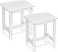 Y&M Outdoor Side Table, HIPS Adirondack Small Single Table, Waterproof Square by YM