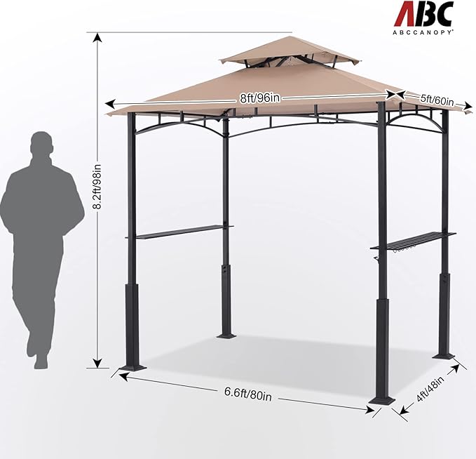 ABCCANOPY 8x5 Grill Gazebo - Image 5