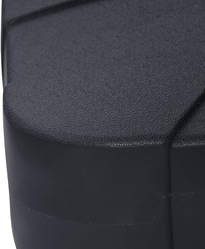 EliteShade USA 33" x 33" Offset Patio Umbrella Base Sand/Water Filled Square - Image 8