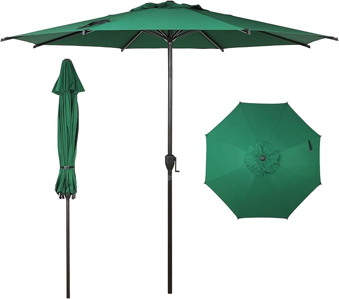 Abba Patio 9FT Lyon Outdoor Patio Umbrella Outdoor Table Umbrella by AbbaPatio