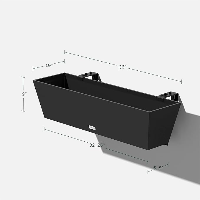 Veradek Pure Series Railing Planter - Image 2