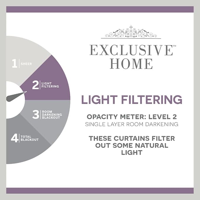 Exclusive Home Cabana Solid Indoor/Outdoor Light Filtering Hook-and-Loop Tab - Image 11