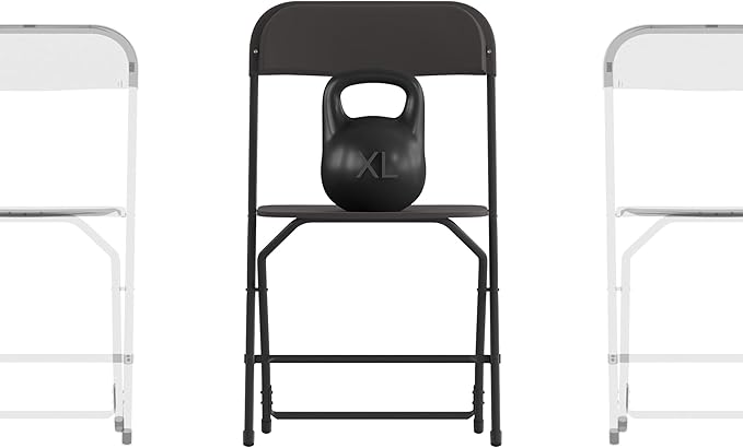 Flash Furniture Hercules Series Big & Tall Stackable Plastic Folding Chairs by FlashFurniture