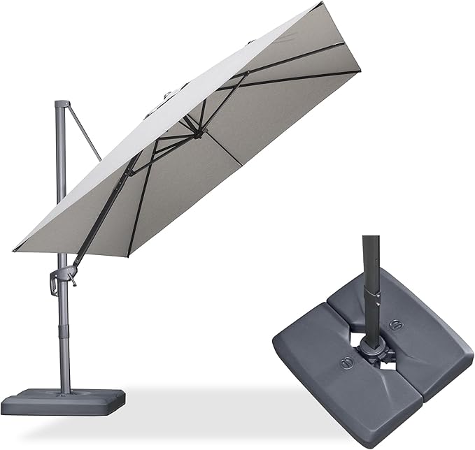 PURPLE LEAF 10 FT Outdoor Umbrella - Image 2
