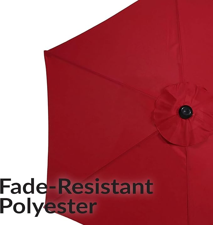 Sunnydaze Outdoor Patio Umbrella - Image 4
