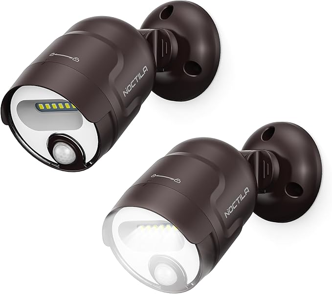 Battery Operated Motion Sensor Light, 4000mAh Rechargeable Battery Powered by Noctila