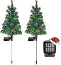 Solar Christmas Tree Garden Stake Lights Outdoor Waterproof Pathway Lights Xmas by SXXSMYWR