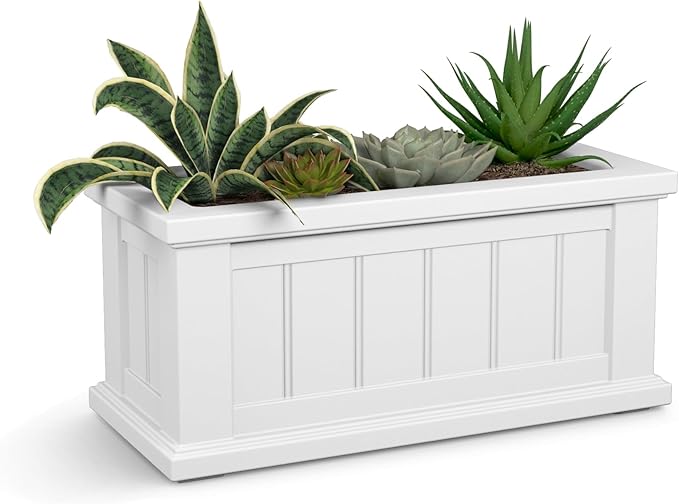 Mayne Cape Cod Rectangle Planter by Mayne