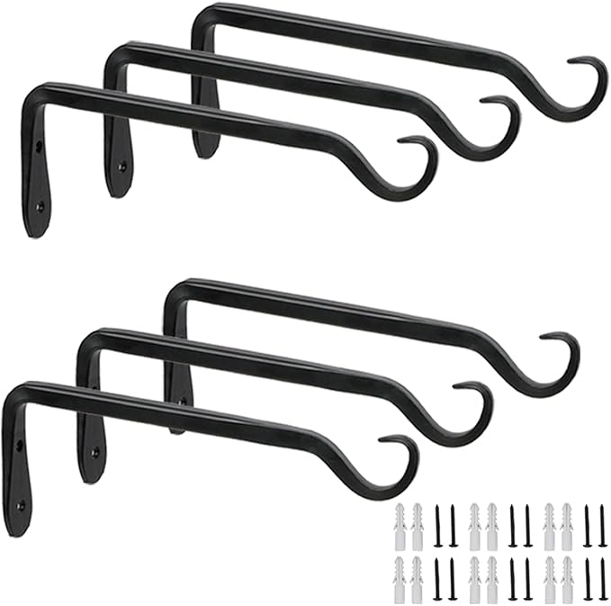 Worth Garden 6-Pack 7" Plant Hanger Bracket by WORTH