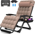 Suteck Oversized Zero Gravity Chair, 33In XXL Lounge Chair w/Removable by Suteck
