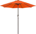 Blissun 9' Outdoor Patio Umbrella, Outdoor Table Umbrella, Yard Umbrella by Blissun