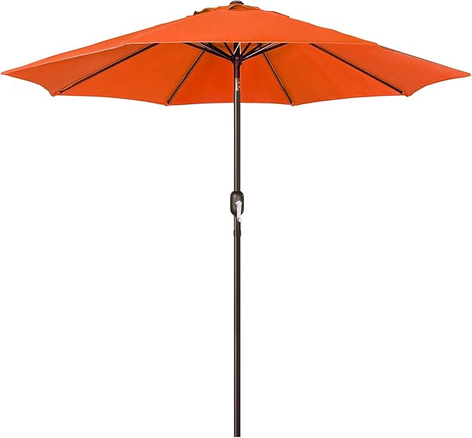 Blissun 9' Outdoor Patio Umbrella, Outdoor Table Umbrella, Yard Umbrella by Blissun