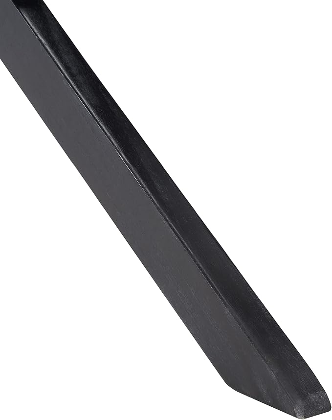 SAFAVIEH Outdoor Collection Kobina Black Acacia Wood/Black Rope Foldable Bench - Image 15